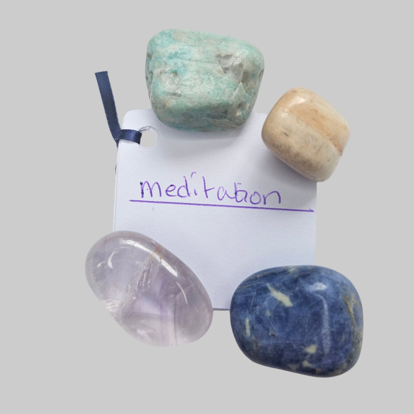 Meditation crystal pouch