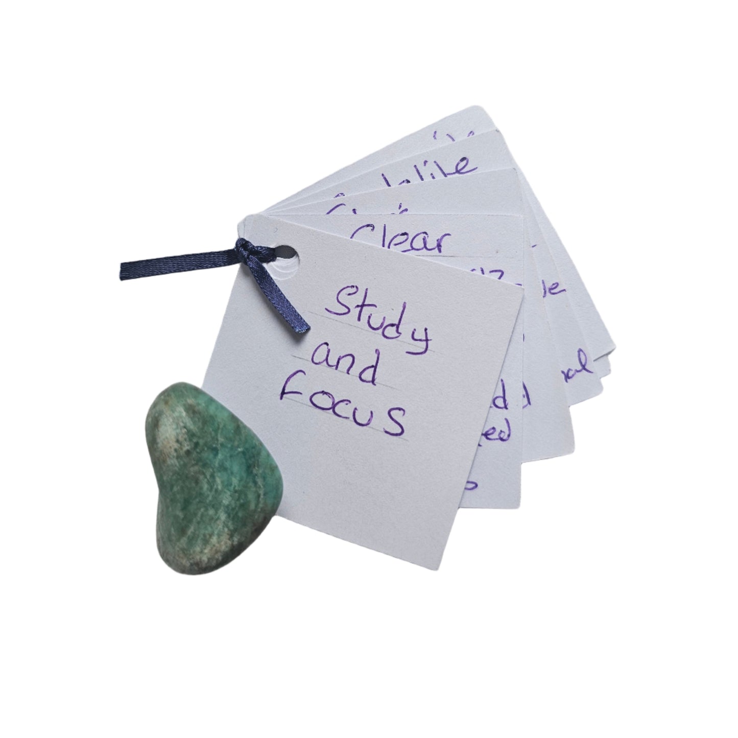 Study and focus crystal pouch