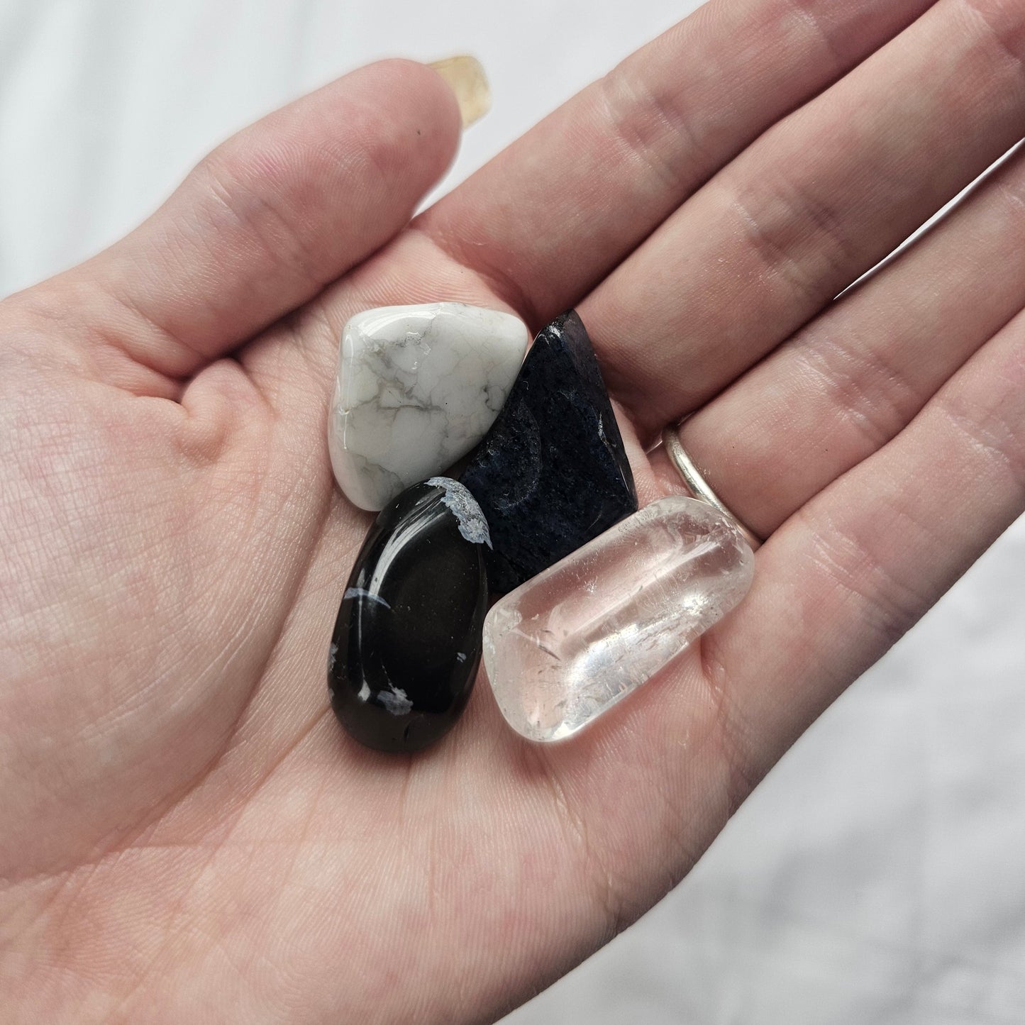 Enhance spiritual awareness crystal pouch