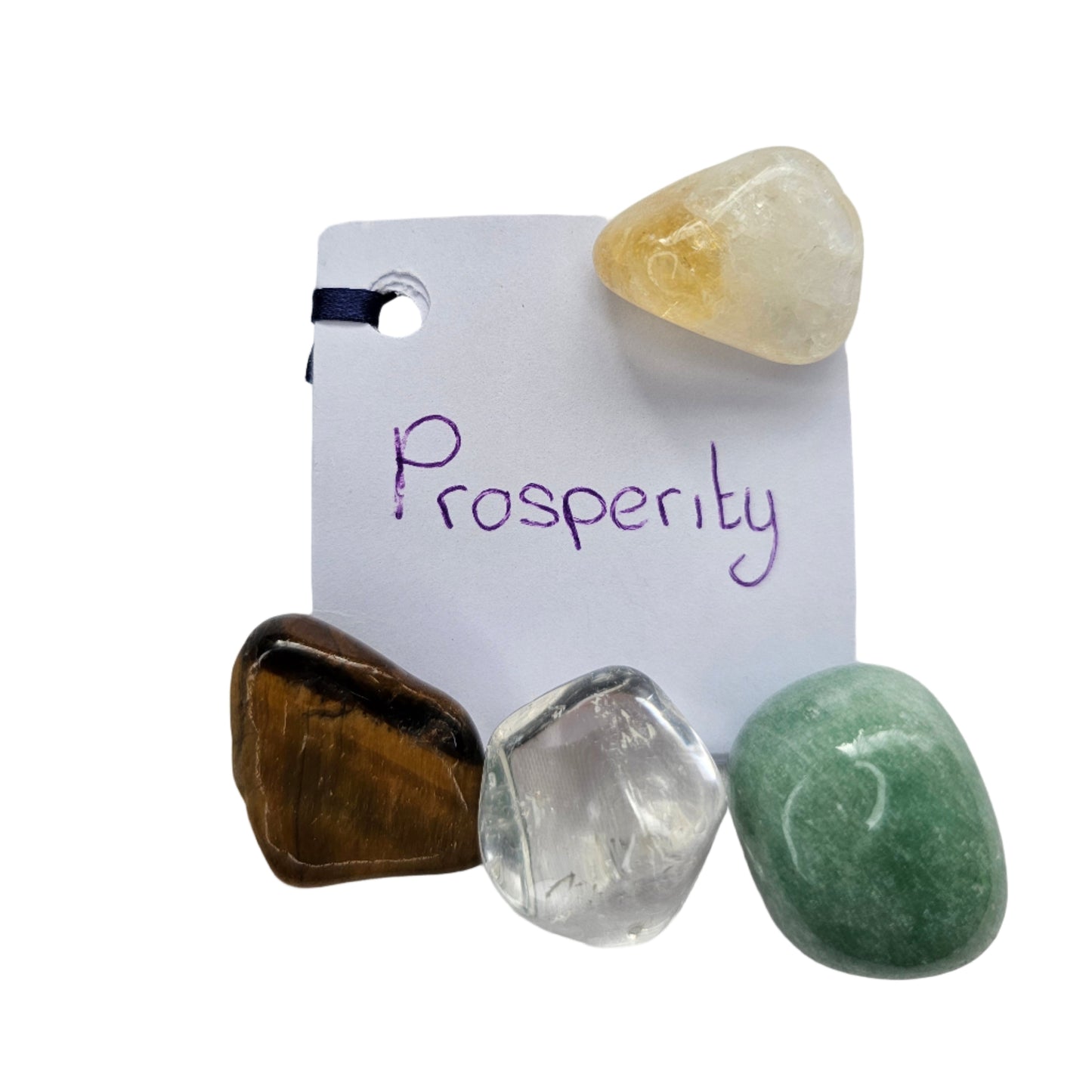 Prosperity crystal pouch
