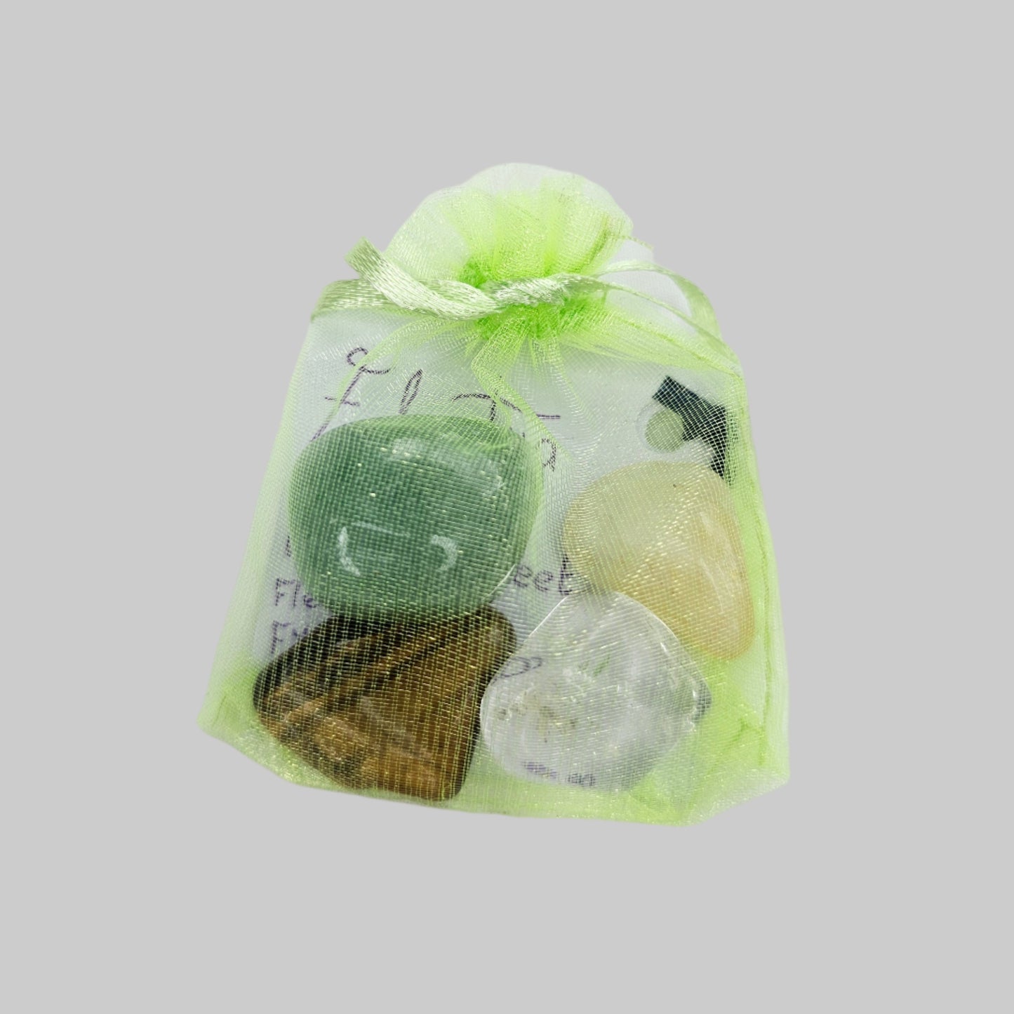 Prosperity crystal pouch