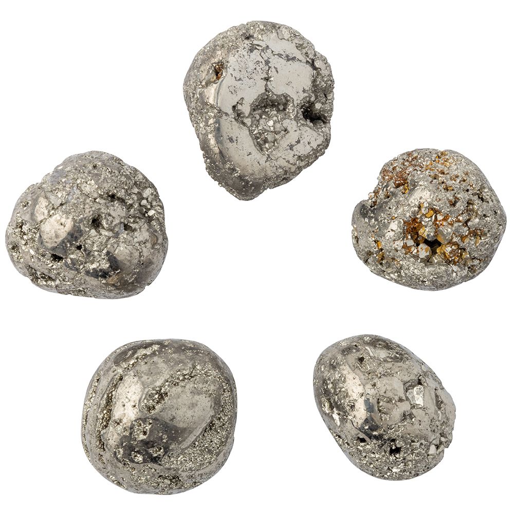 Pyrite Medium Tumblestone
