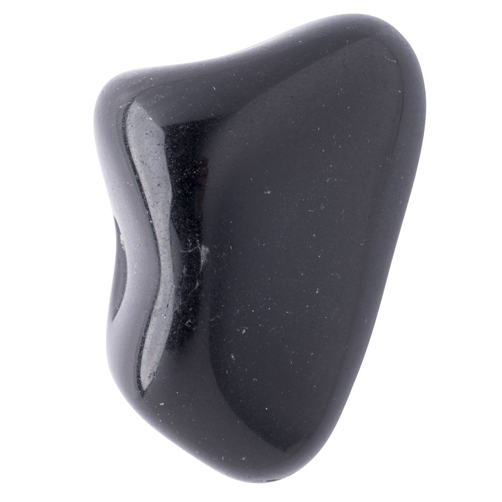 Black obsidian tumblestone large