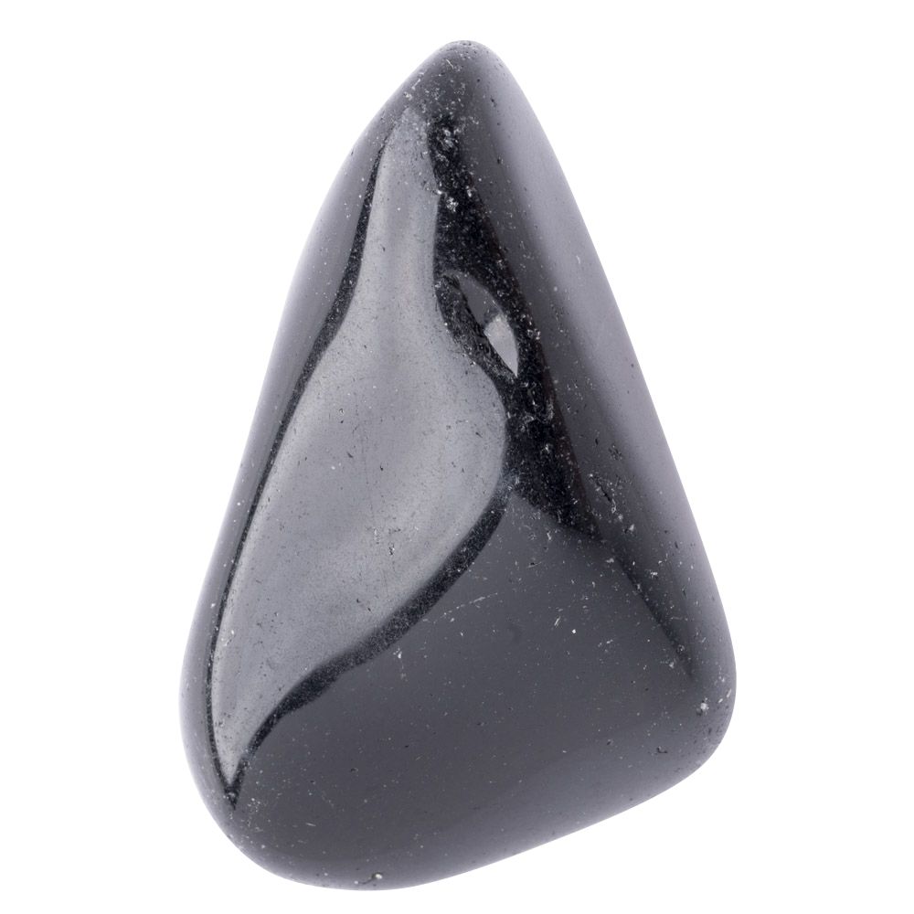Black obsidian tumblestone large