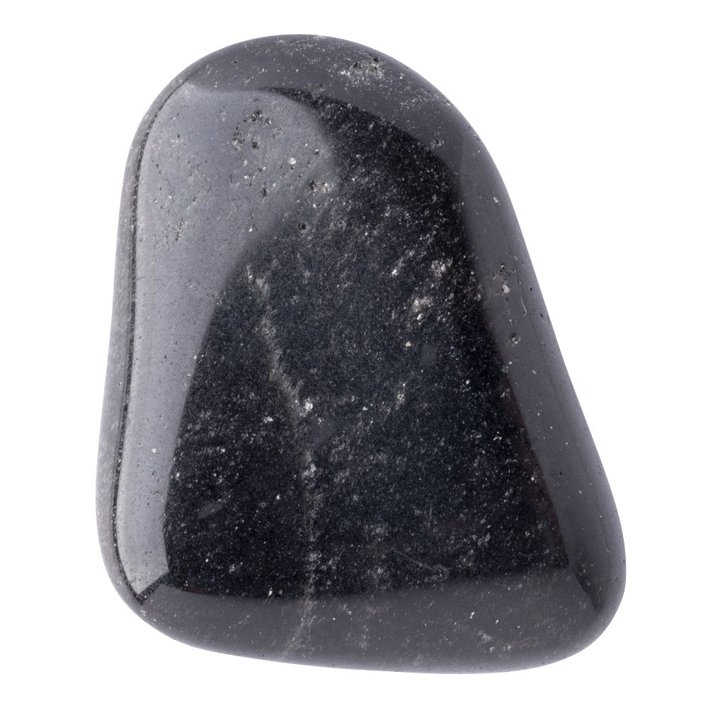 Black obsidian tumblestone large