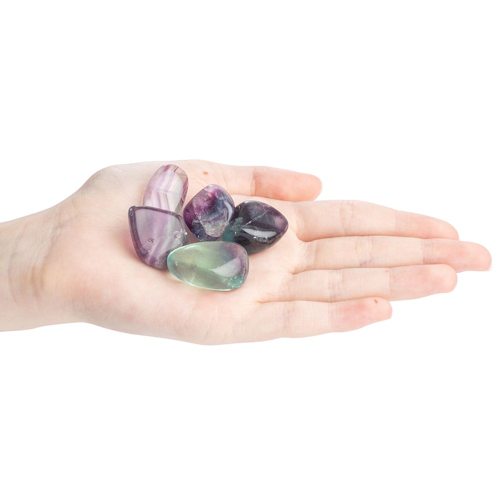 Flourite tumblestone medium 1st grade