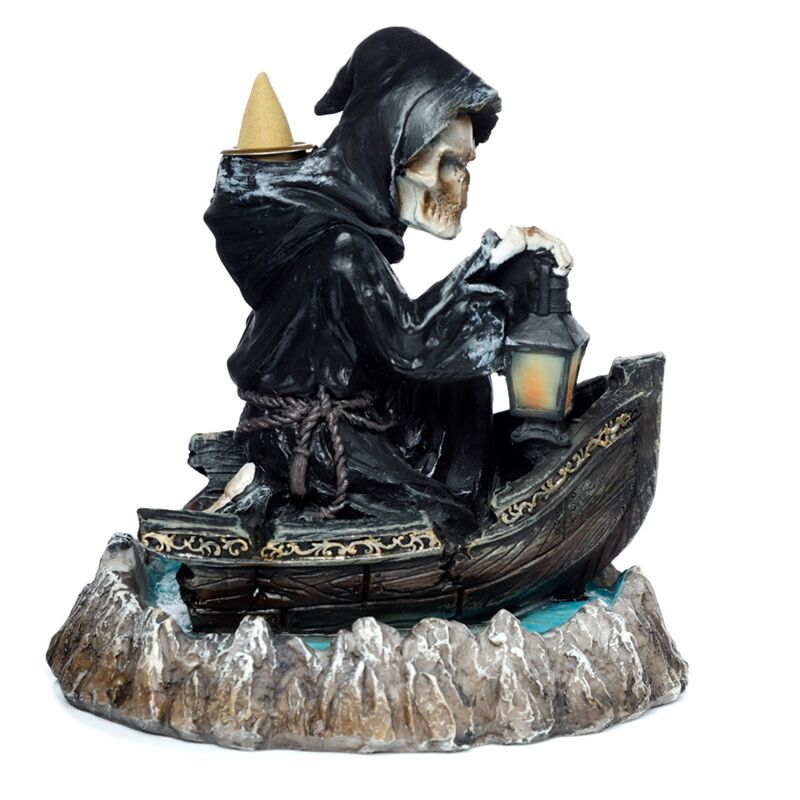 Reaper boatman backflow burner