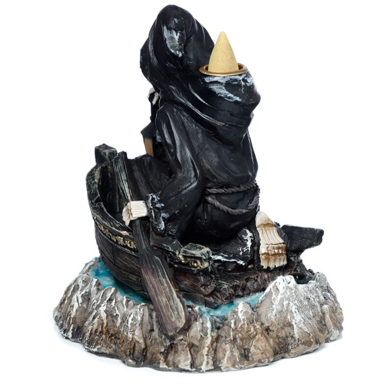 Reaper boatman backflow burner