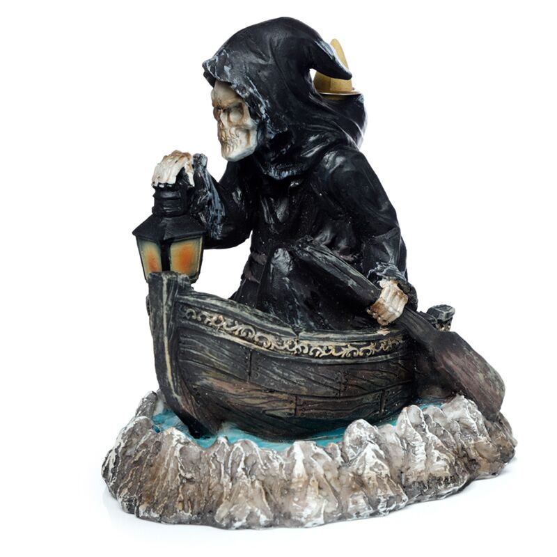 Reaper boatman backflow burner