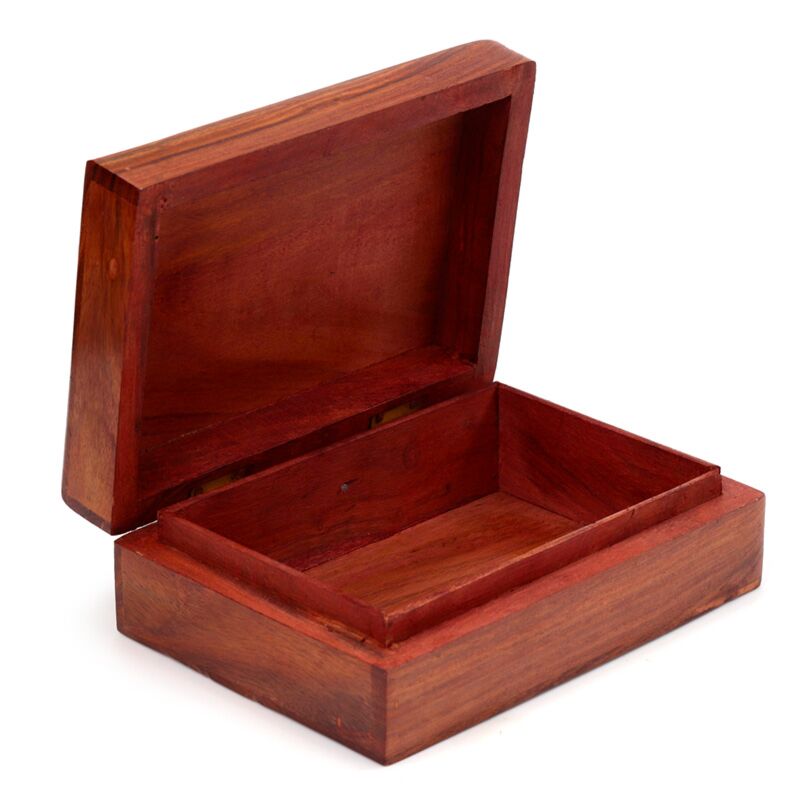 Wooden pentagram box