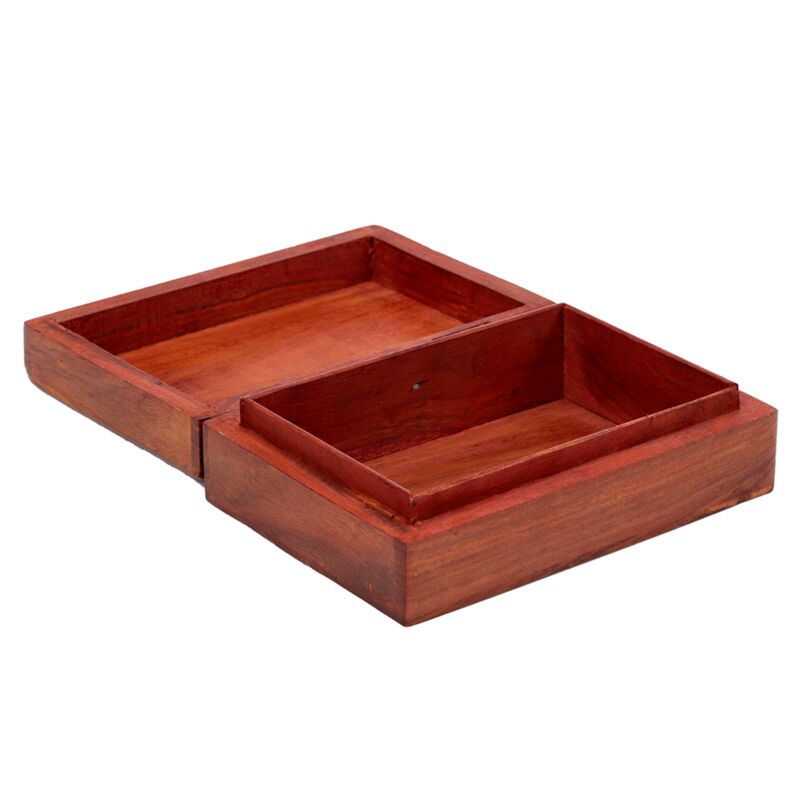 Wooden pentagram box