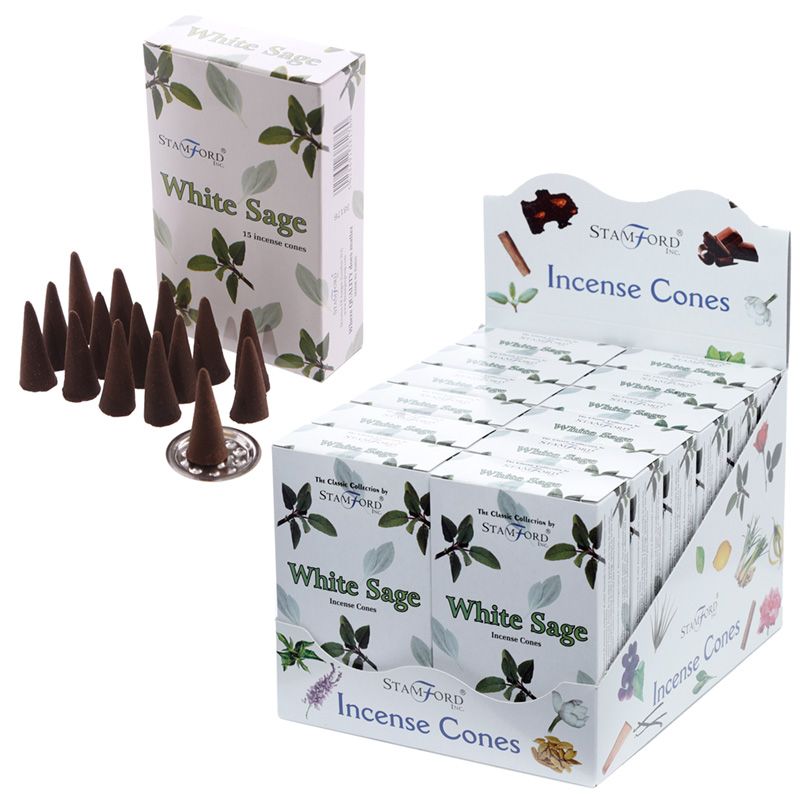 White sage Incense Cones