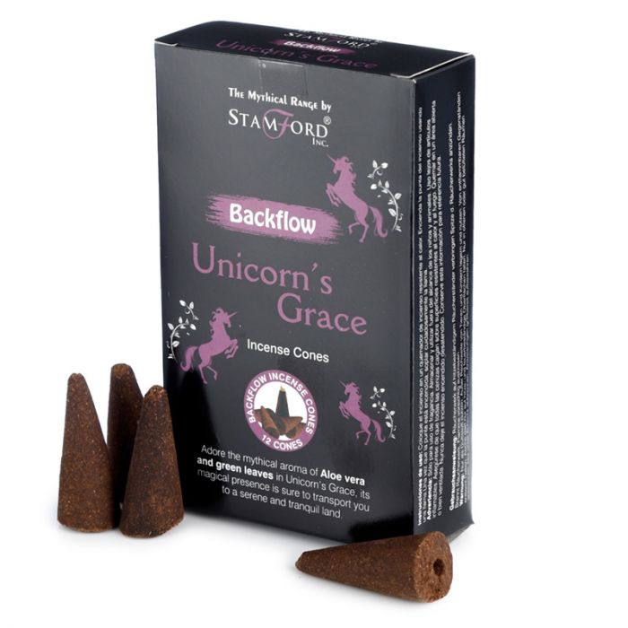 Unicorn's Grace Backflow Incense Cones