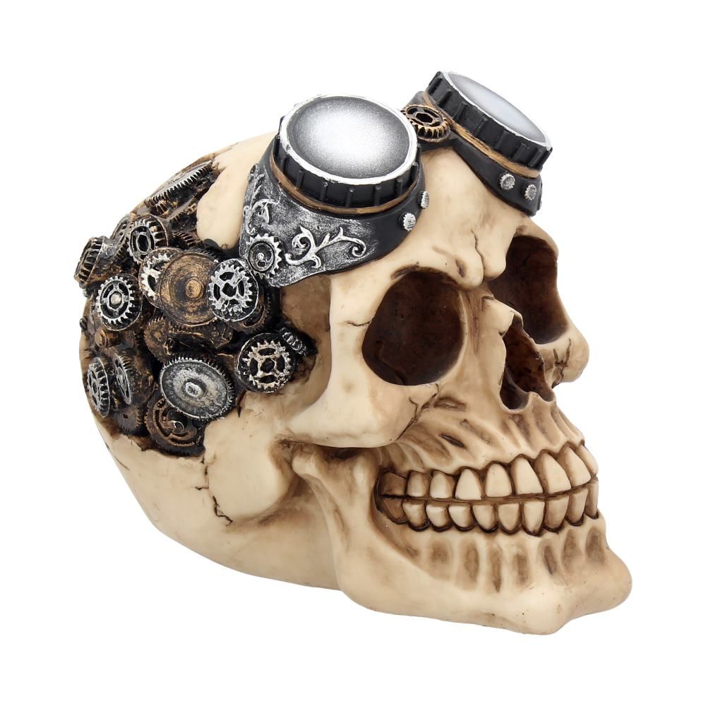 Goggles Steampunk Skull 15cm