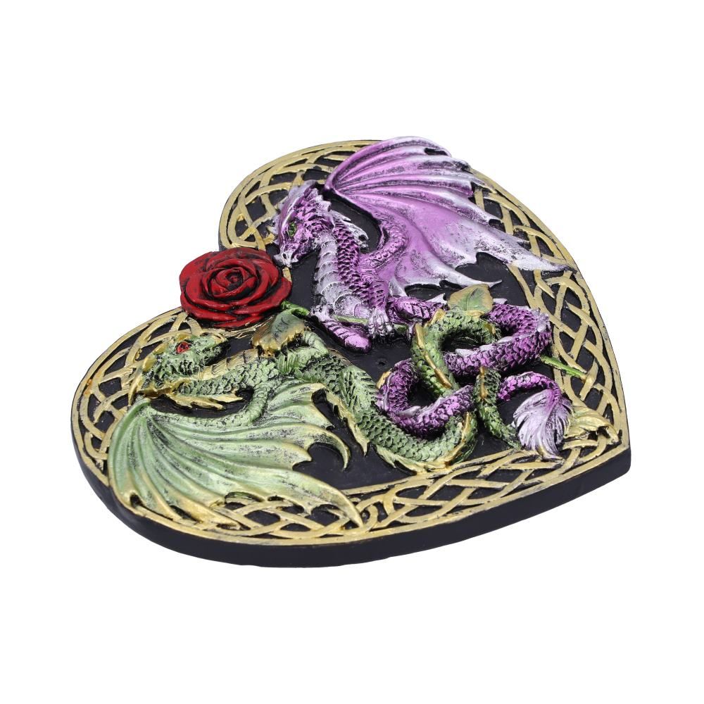 Dragon Love Incense Plate