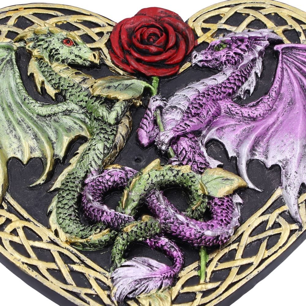 Dragon Love Incense Plate