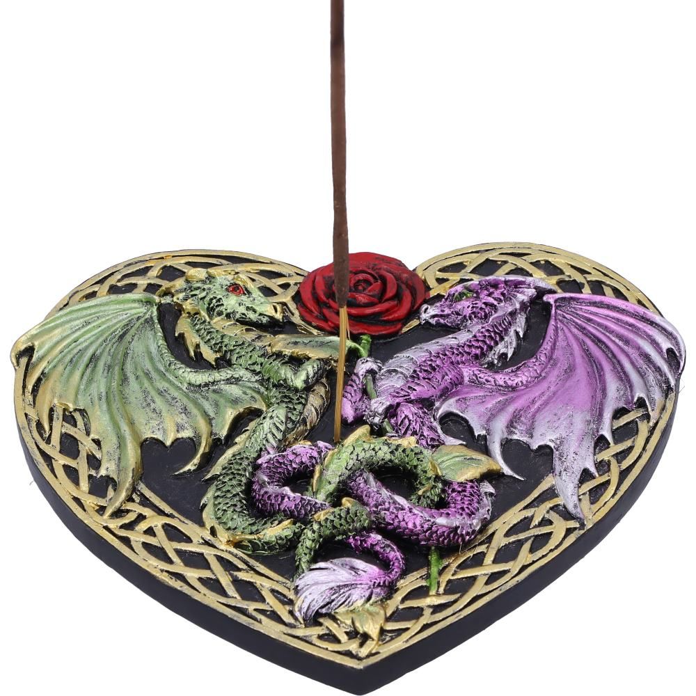 Dragon Love Incense Plate