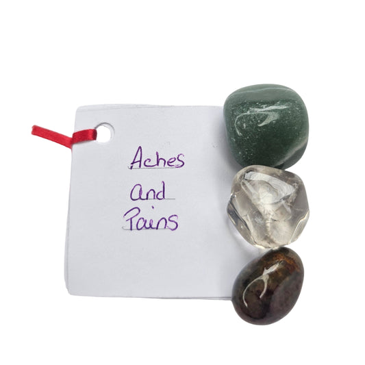 Aches and Pains Crystal Pouch