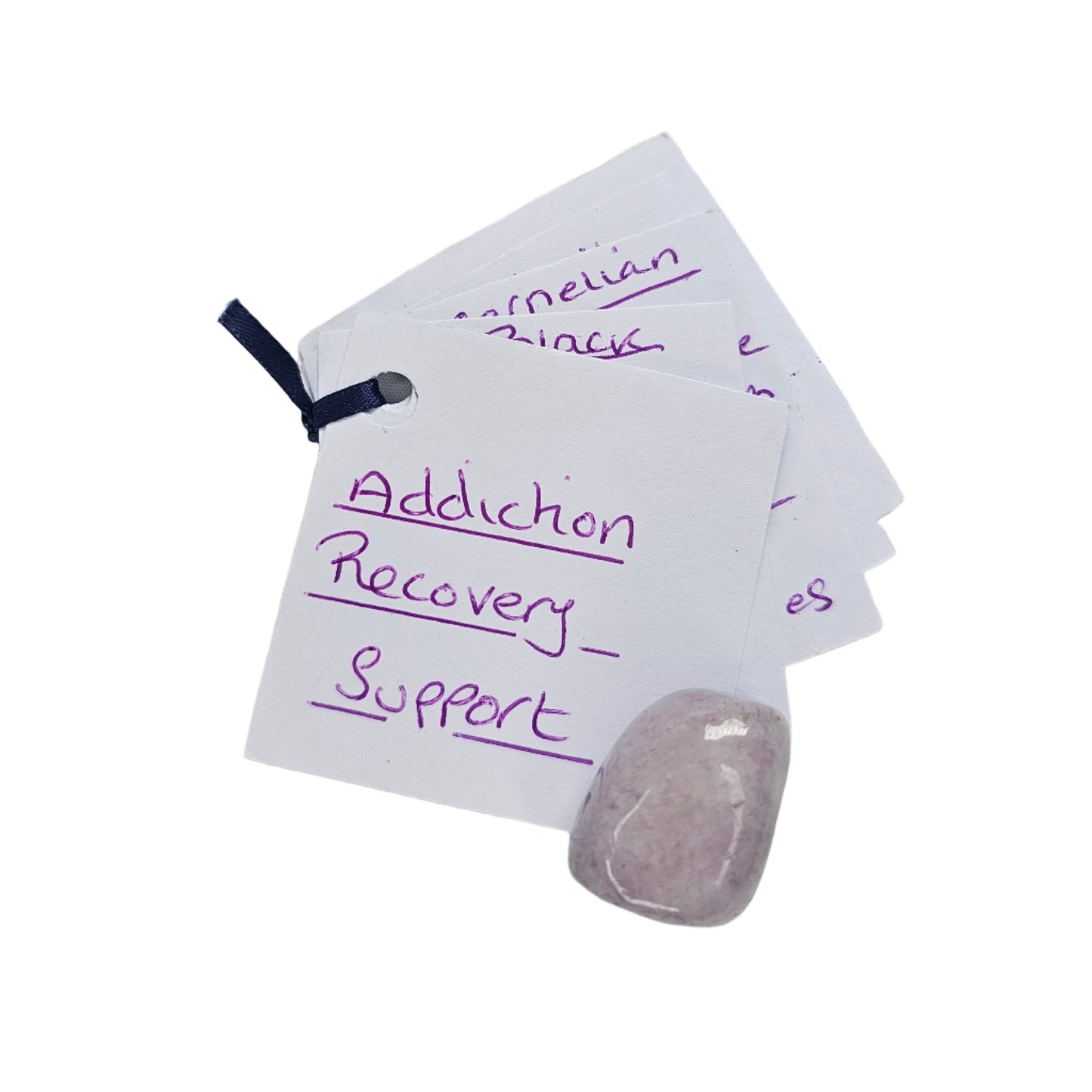 Addiction Recovery Support Crystal Pouch