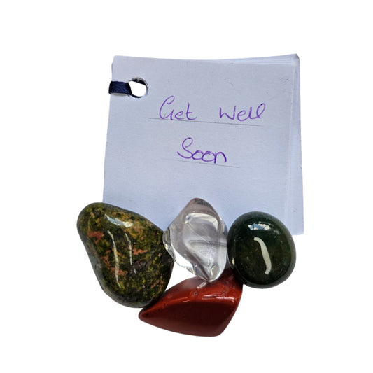 Get Well Soon Crystal Pouch