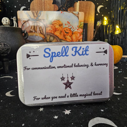 Blue spell kit - for communication and harmony