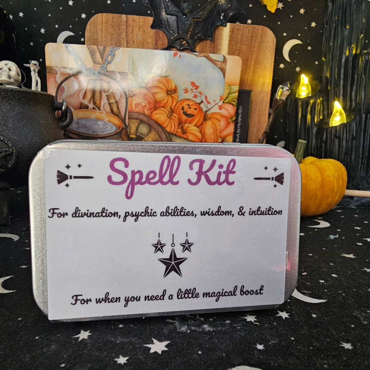Purple spell kit - divination and wisdom