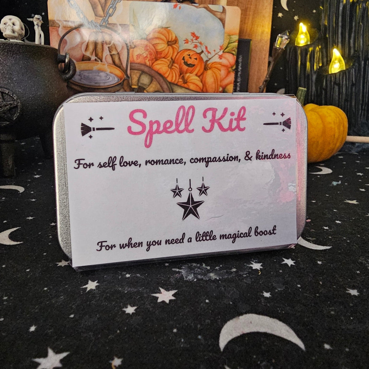 Red spell kit, for courage and strength