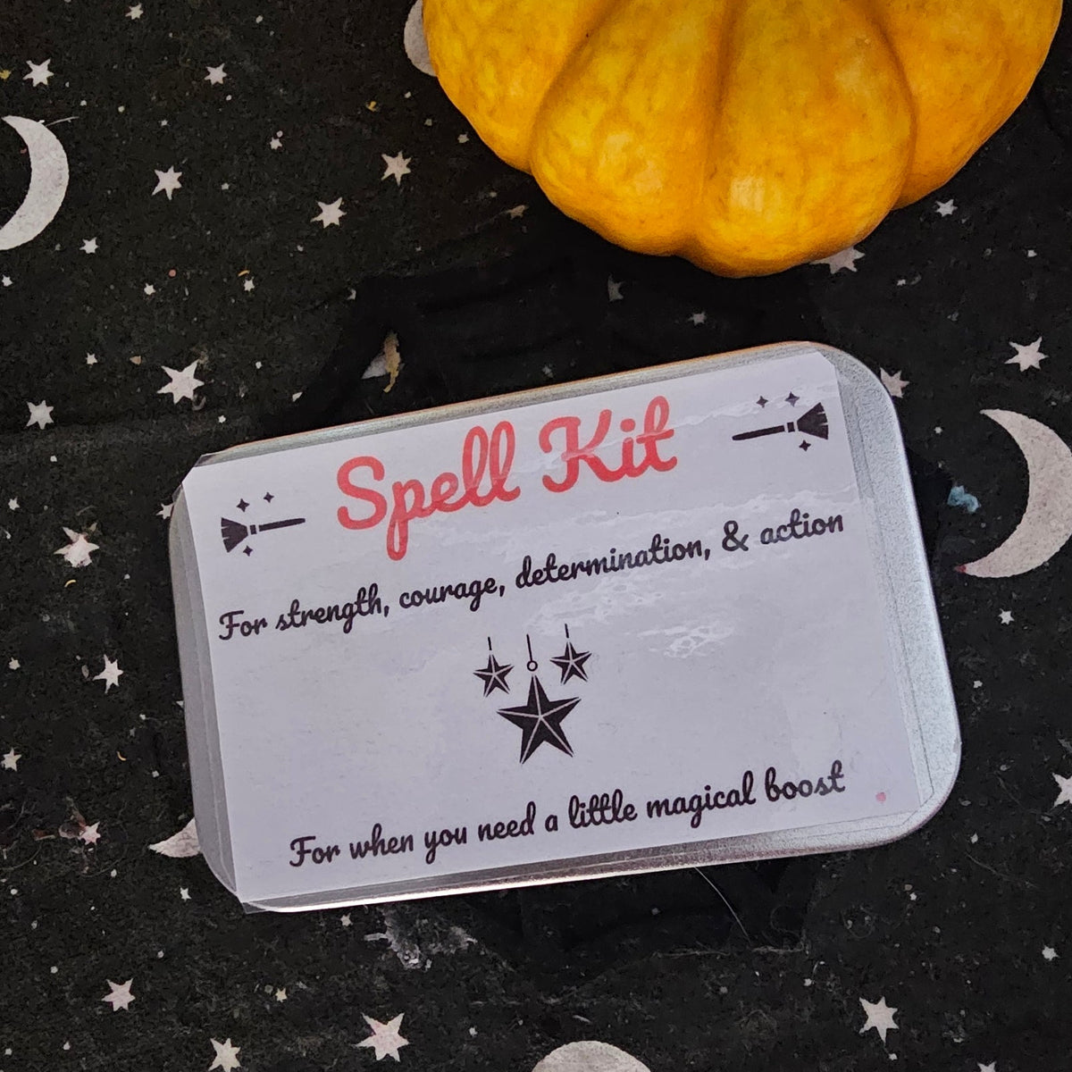 Red spell kit, for courage and strength