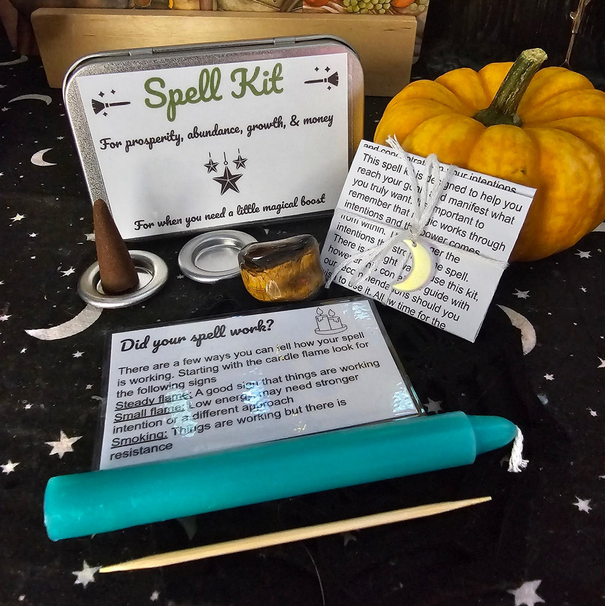Green spell kit - for prosperity and abundance