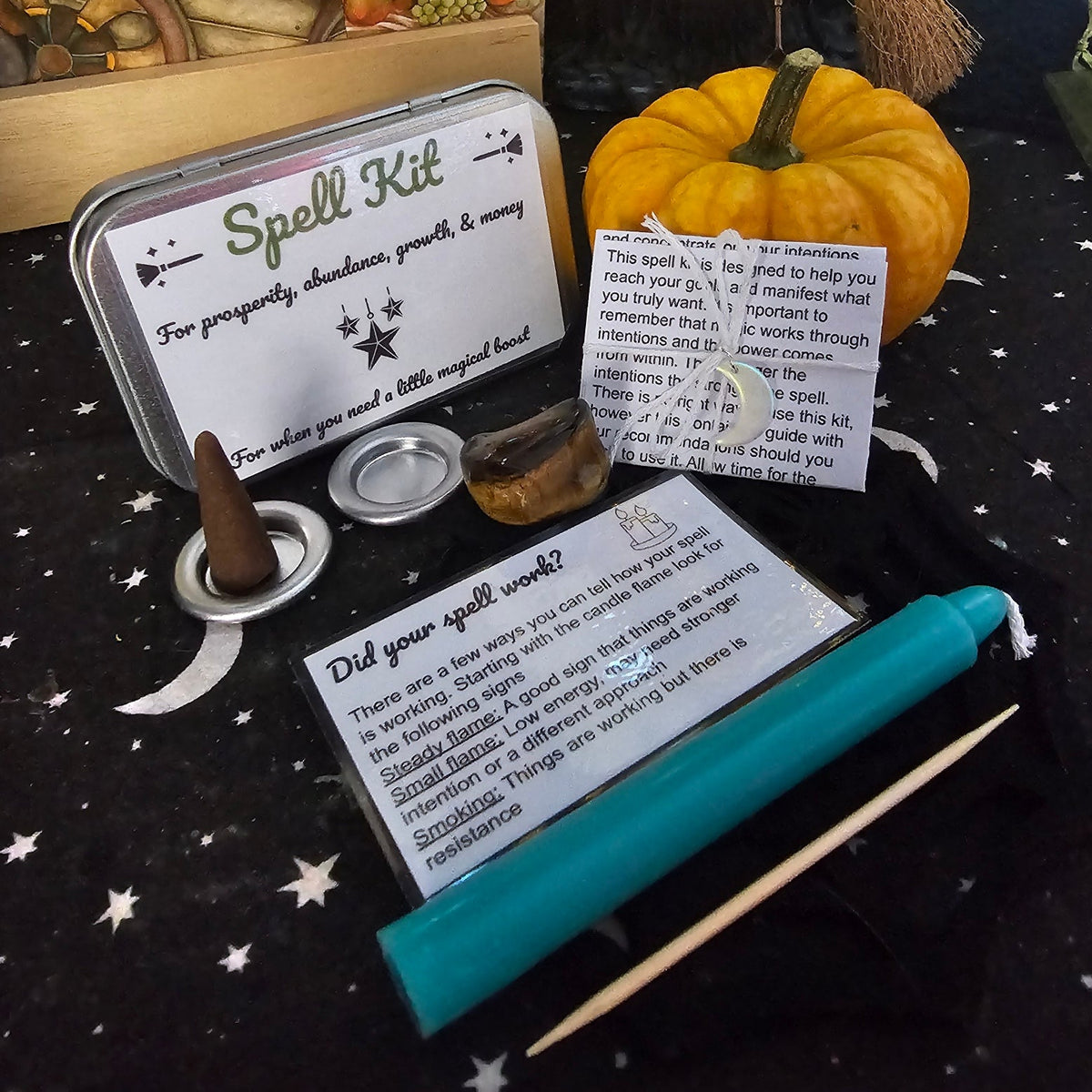 Green spell kit - for prosperity and abundance
