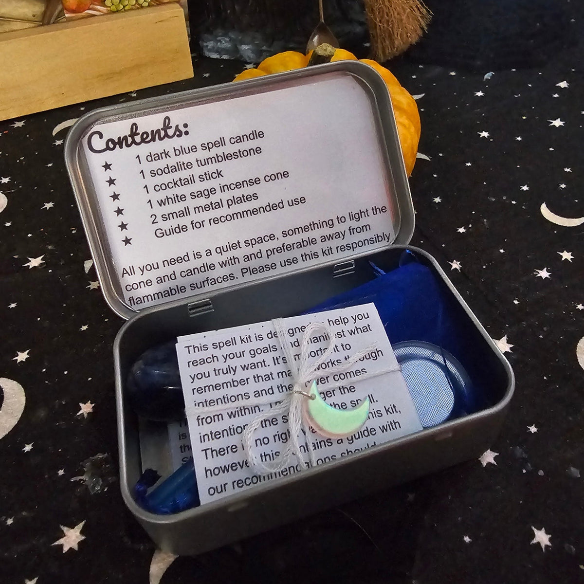 Blue spell kit - for communication and harmony