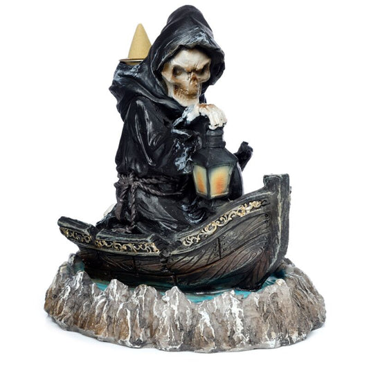 Reaper boatman backflow burner