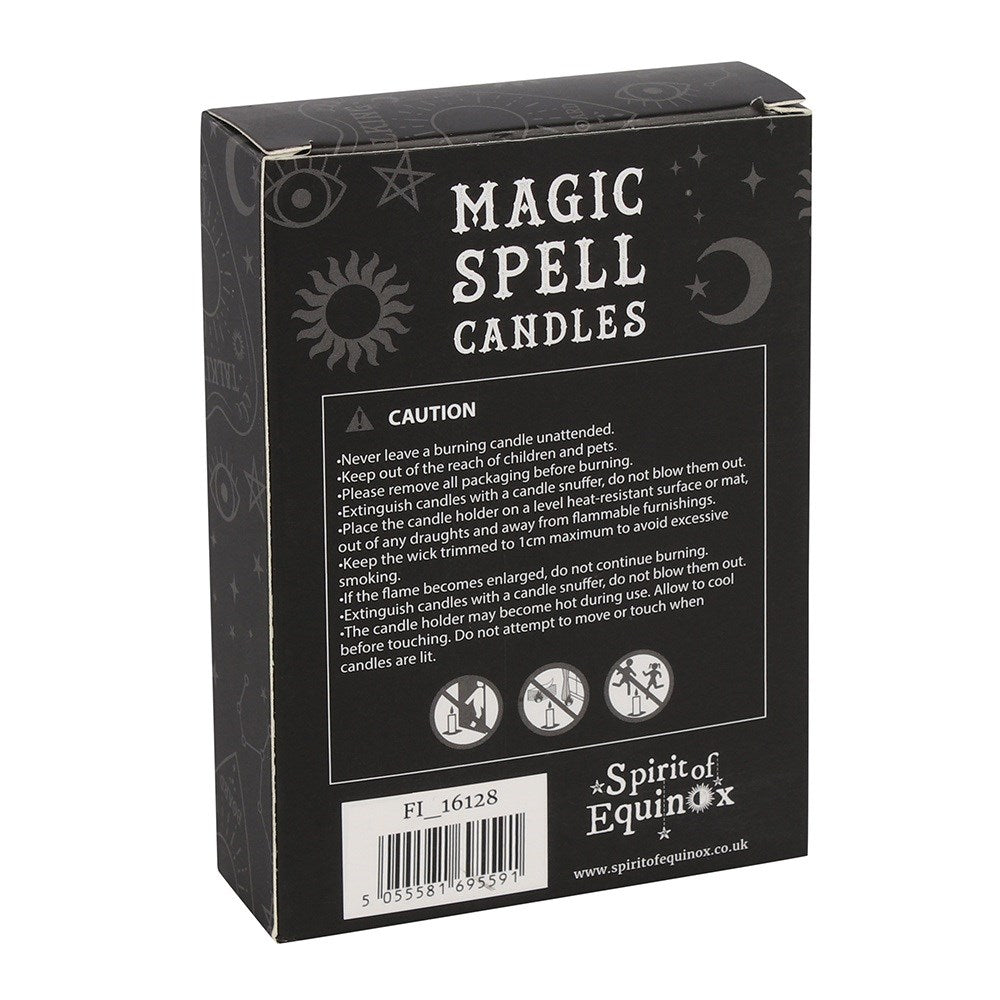 Black 'protection' spell candles
