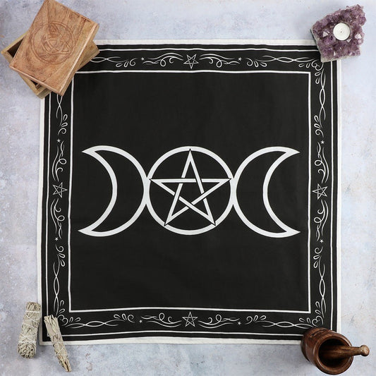 Triple Moon Alter Cloth 70cm x 70cm