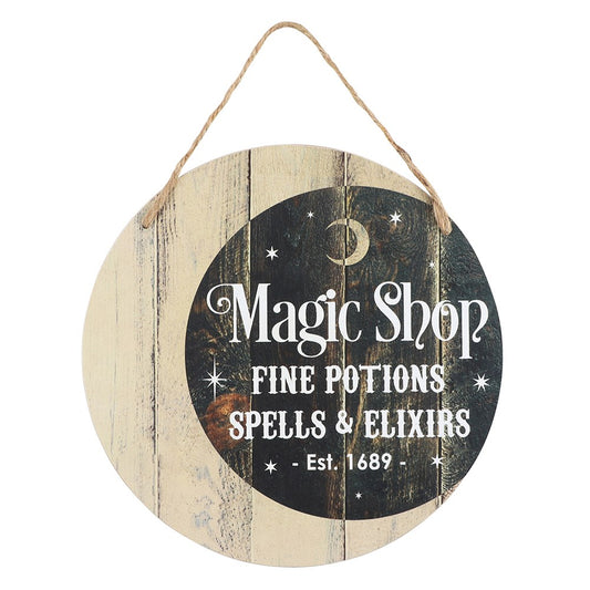 Magic Shop MDF sign