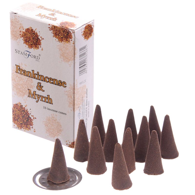 Frankincense and Myrrh Incense Cones