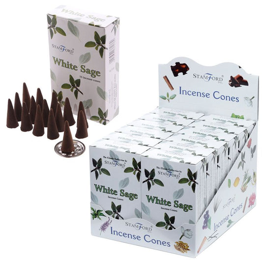 White sage Incense Cones