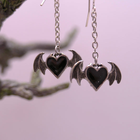 Blacksoul drop earrings