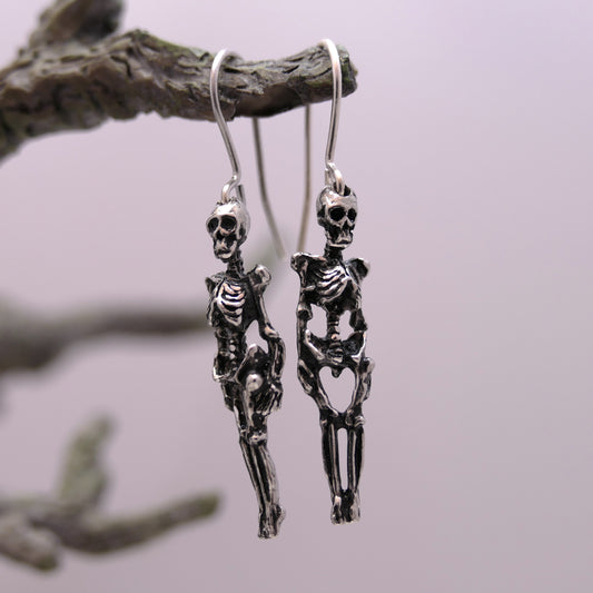 Skeleton earrings