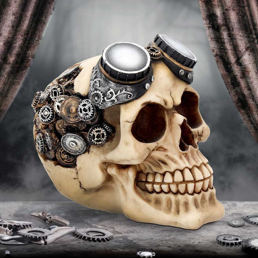 Goggles Steampunk Skull 15cm